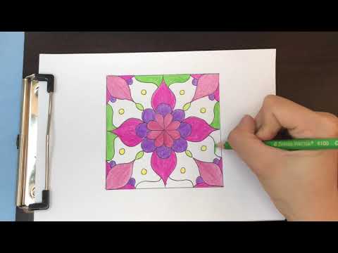 Video Luyện tập: Sắp xếp bố cục Trang trí hình vuông 7/8(Mỹ... - YouTube
