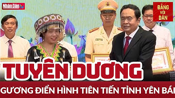 Tuyên dương tập thể, cá nhân điển hình tiên tiến học và làm theo gương Bác | Đảng với Dân