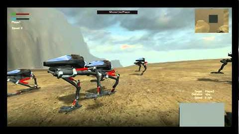 Unity3d Mech Walkers Project