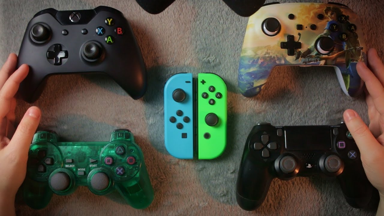 Relaxing ASMR Controller Sounds 1 [No Talking] (Clicking, Button Pressing)
