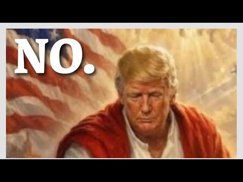 Trump Jesus Image is Really a Doctor. 😂😂😂