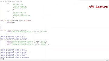 List in a dictionary, Dictionary inside a Dictionary