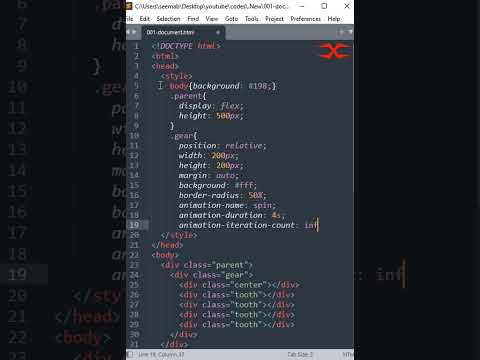 Gear | HTML