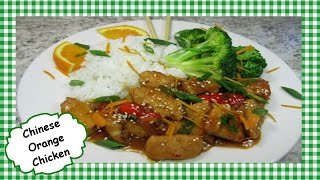 Chinese Orange Chicken Stir Fry ~ Easy Healthy Chinese Chicken Recipe 🍊