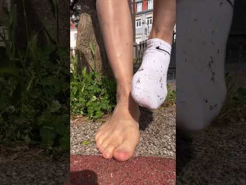 Barefoot & Sock ASMR | Crunchy Step Sounds 🧦🦶