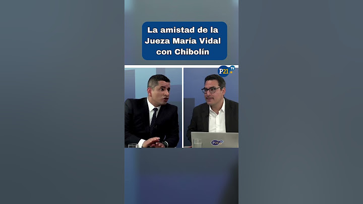 Abogado Elio Riera habla de la amistad de la Jueza María Vidal con Chibolín