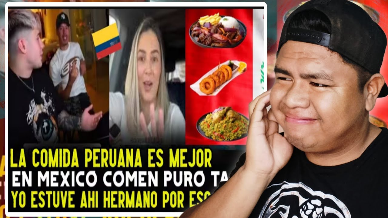 BOLIVIANO REACCIONA A ¡ARGENTINOS COLOMBIANOS!! DEFIENDEN la COMIDA PERUABA sobre la COMIDA MEXICANA