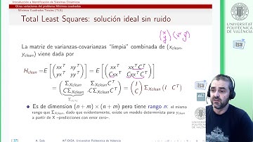 Mínimos cuadrados totales (TLS, Total Least Squares): teoría