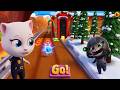 Christmas World Full Gameplay #1 🎅❄️ Talking Tom Gold Run!