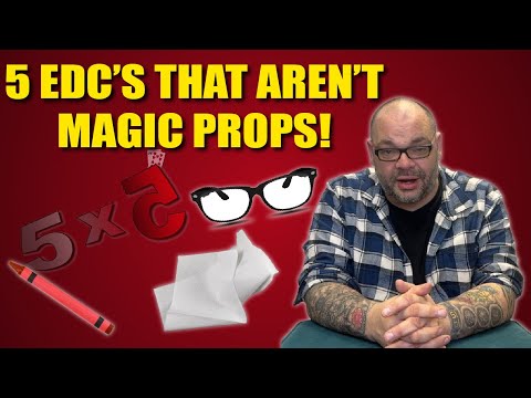 5 Essential EDC's That Are NOT Magic Props | 5x5 With Craig Petty