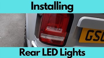 Transporter HQ LED Rear Lights - VW T6 Transporter Day Van Conversion