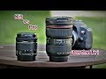 Canon Kit Lens VS Canon L Series lens on the Canon Rebel EOS T7i/800D