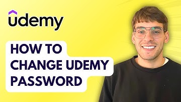 How to Change Udemy Password [2025 Guide]