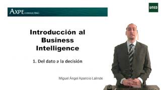 Vídeo Clases UNED Business Intelligence Parte I Axpe Consulting