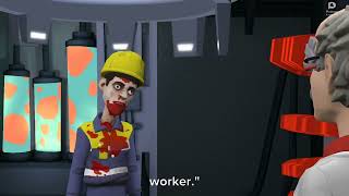 Zombie Construction Worker And Sarcastic Robot Episode 9 Time Travel A Plotagon Comedy Skit