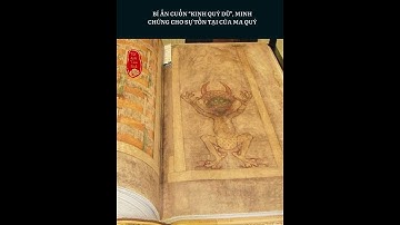 Bí ẩn cuốn "Kinh quỷ dữ", minh chứng cho sự tồn tại của ma quỷ #shorts