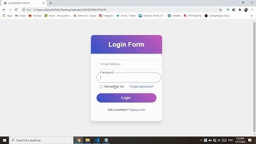 ANIMATED AND BEAUTIFUL LOGIN FORM USING | HTML5 | CSS3 | GRID | FLEXBOX |2020| IDESIGN WEBSITE