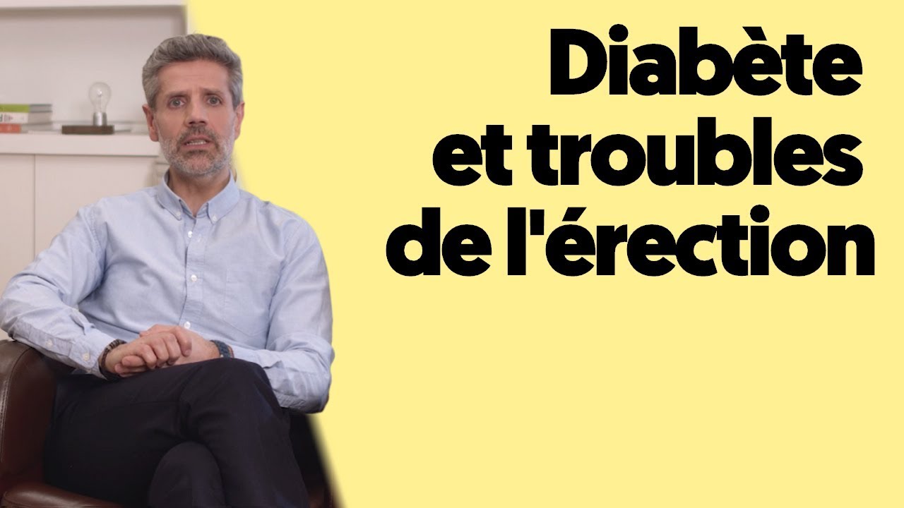 Diabète : quel impact sur l'erection ?