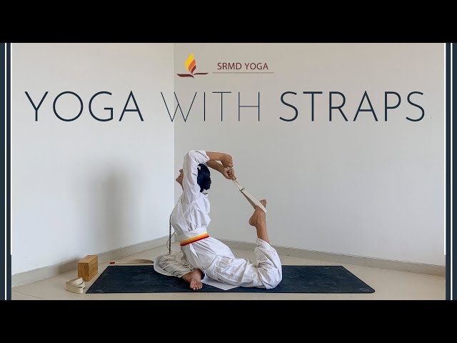 Yoga with a Strap, 1 hour Intermediate Yoga, Making a Connection