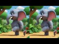 🎵 Elephant and Mouse Song 🐘🐭 | Fun Learning Song for Kids | π@¥@πkid's-vlogs #cartoon #kidssong