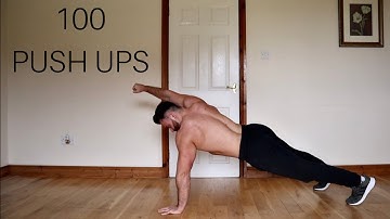 100 PUSH UPS FOLLOW ALONG WORKOUT (10 PUSH UP VARIATIONS)