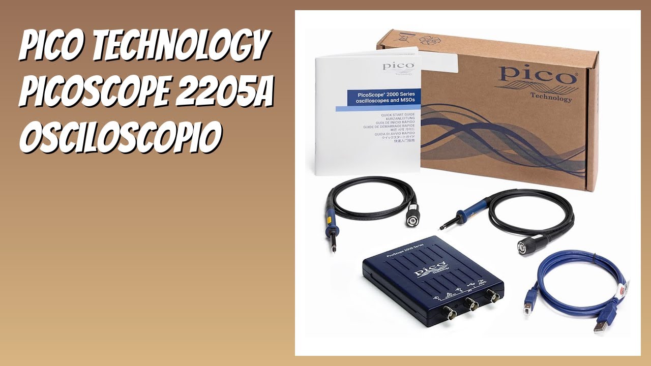 RESEÑA (2026) : Pico Technology PicoScope 2205A Osciloscopio. DETALLES ...