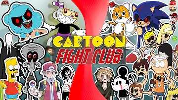 CREEPYPASTA FREE FOR ALL! (Cuphead.EXE vs Sonic.EXE, Gumball.EXE, The Loud House) CARTOON FIGHT CLUB