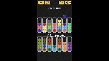 ball sort puzzle level 2551