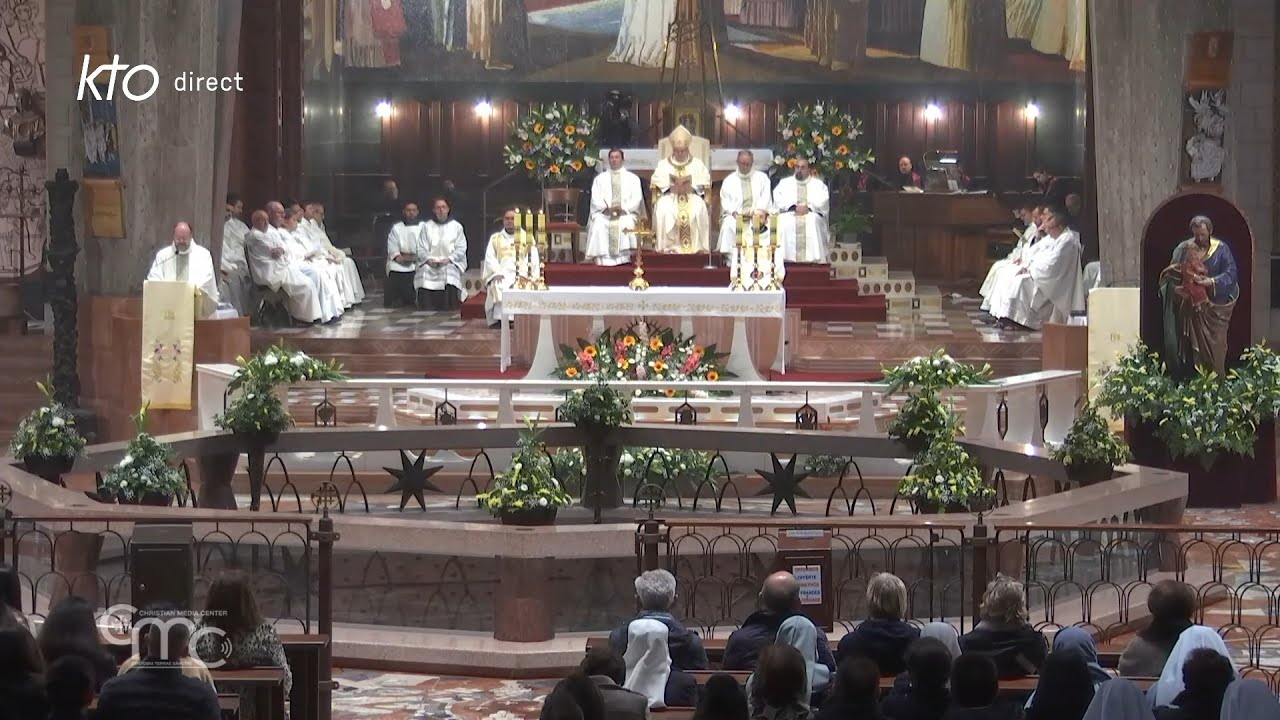 Messe de la solennité de Saint Joseph à Nazareth