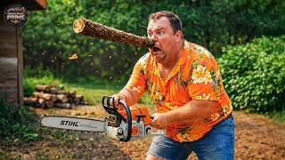 Idiots With Chainsaws: Tree Cutting Fails | Extreme Dangerous Logging Truck Fails #47