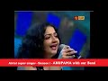 Airtel Super Singer - Season 1 ( Western Round) - PLAYBACK Singer ANUPAMA KRISHNASWAMI with the Band