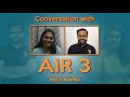 AIR-3 CA FINAL JAN-21 | INTERVIEW | NIKITA BANTHIA | BHANWAR BORANA