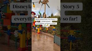 Toy Story 5 celebrations at Disneyland Paris! #disneylandparis #dlp #toystory
