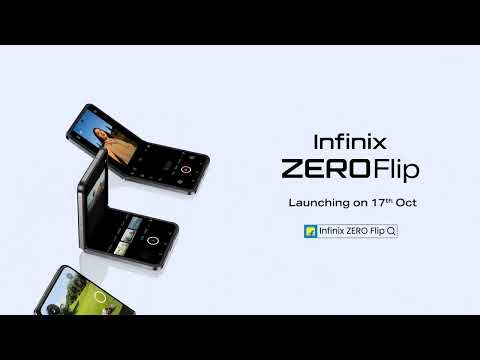 Infinix ZERO Flip | Segment's Largest Cover Display, Flagship 50MP Triple 4K Cam| Launching 17th Oct