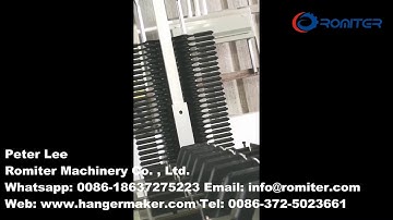 Advanced Trousers Hanger Clip Assembling and Hook Inserting Machine