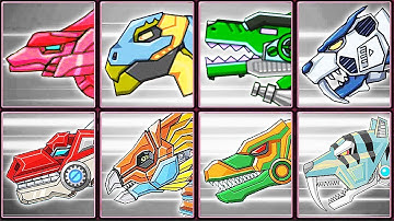 Dino Robot Corps + Robot Dinosaurs #2| Eftsei Gaming