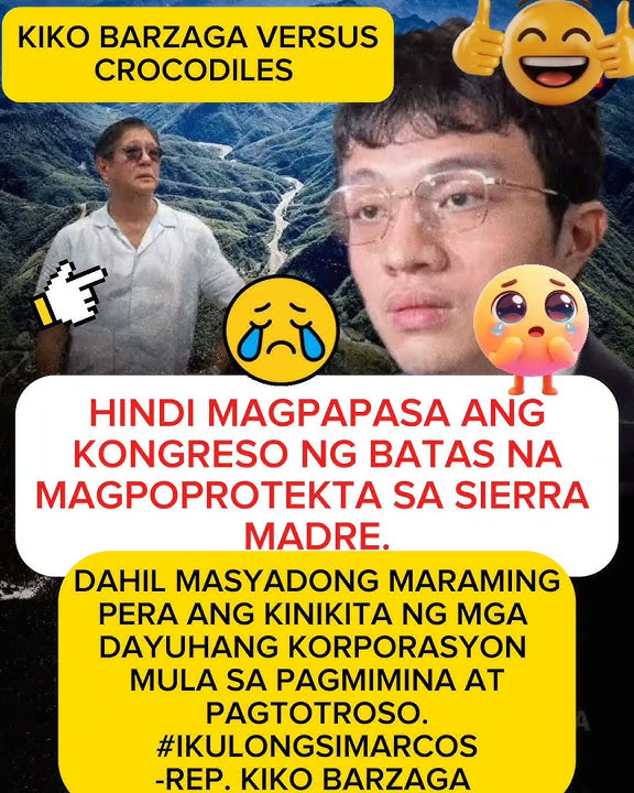 KIKO BARZAGA VS MARCOS CROCODILES: MONEY MONEY. #sad#no#protection#law#nature#foryou#shorts