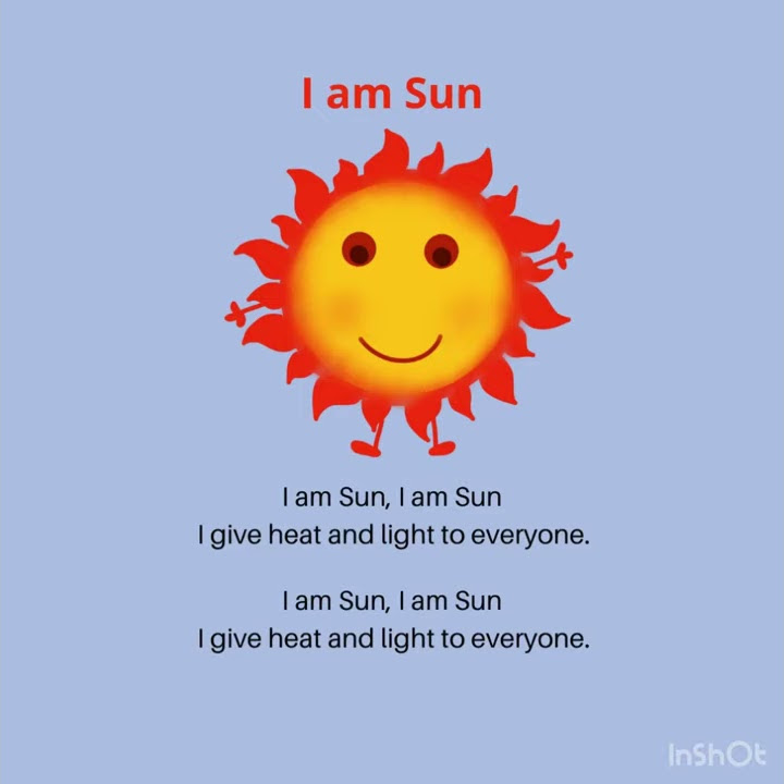 I am Sun - Poem for kids