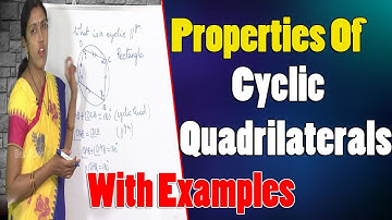Properties Of Cyclic Quadrilaterals | Simple Math Tips | IIT JEE Concepts | Best Tutor