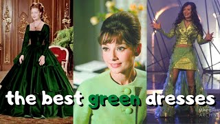 green dresses in film 💚🍏🦎