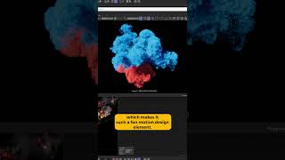 Make a Colored Powder Explosion in 3D! #3dart #3danimationsoftware #motiondesign
