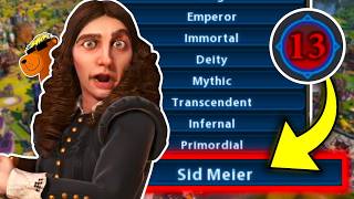 FIVE Levels Harder Than Deity - The ULTIMATE Civ 6 Challenge!! (Sweden Civ 6)