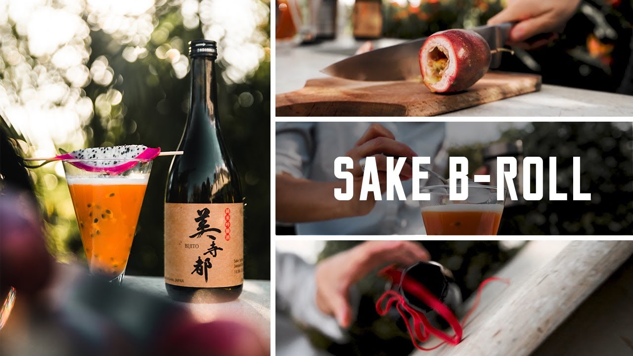 SAKE COCKTAIL | B ROLL like DANIEL SCHIFFER