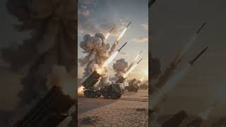 🔥 Pinaka Rocket Launcher Crushes Enemy Tank Regiment | Massive Rocket Barrage 💥