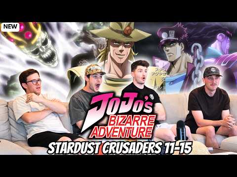 THE HOL HORSE CHRONICLES...Jojo's Bizarre Adventure Stardust Crusaders 3x11-15 | REACTION