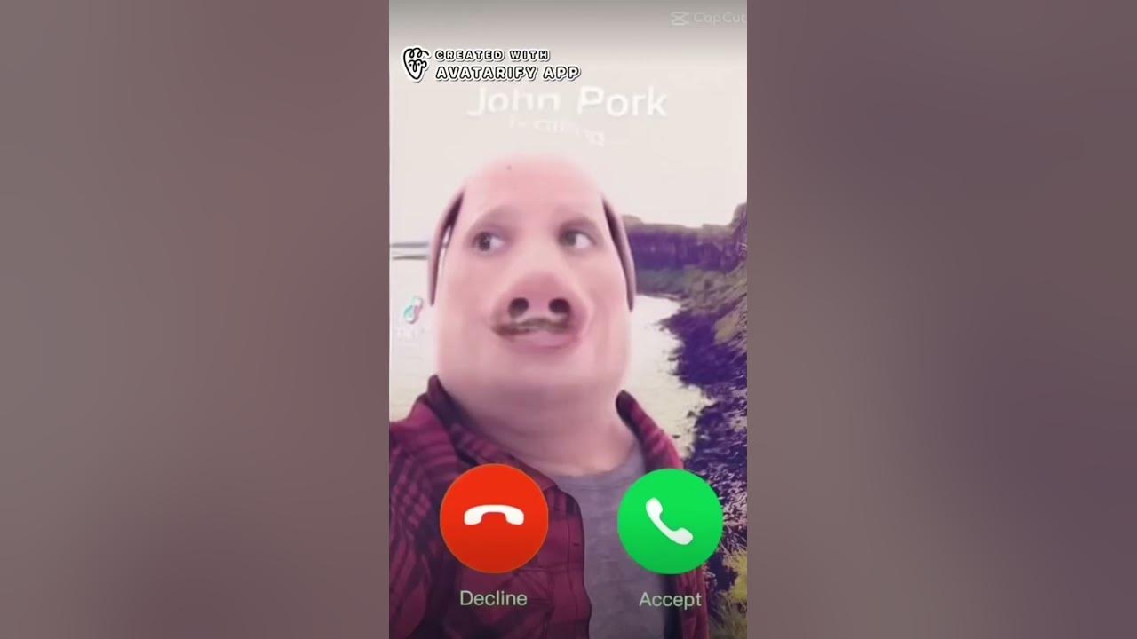 John Pork sings you a song