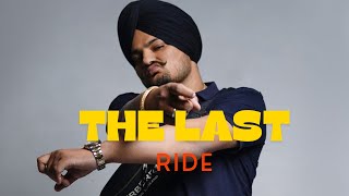 THE LAST RIDE |Offical Video Sidhu Moose Wala|Sidhu song