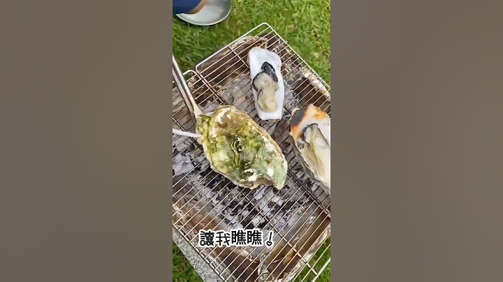 \露營必吃📣全殼生蠔~/