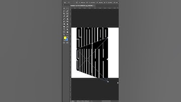 "Typography Trick: Overlapping Text & Reflection Effect in Illustrator"