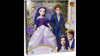 Disney Descendants 3 Royal Wedding Mal & Ben Dolls